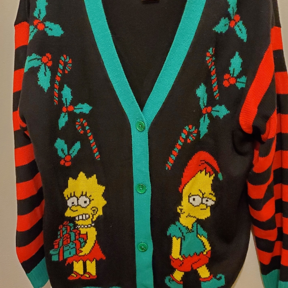 Simpsons Ugly Christmas Sweater 🛍🎉
